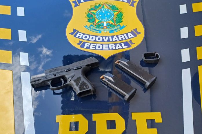 Homem é preso suspeito de portar arma de fogo e munições no interior de Alagoas