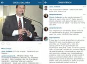 Deputado trocou ofensas com internauta