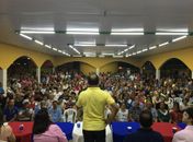 Silvânio Barbosa em evento no Benedito Bentes