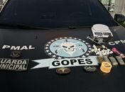 PM-AL apreende 32 armas de fogo e mais de 23 quilos de drogas