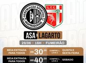 Asa faz promoção de ingresso para o confronto contra o Lagarto de Sergipe 