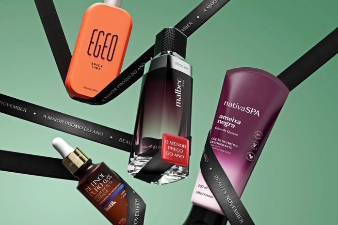 O Boticário lança Central de Carrinhos Abandonados em campanha com descontos de até 70% na maior promoção do ano