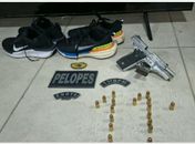 PM prende suspeito de furto e apreende arma e drogas em Santana do Ipanema e Penedo
