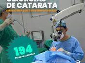 Prefeitura de Santana do Ipanema realiza Mutirão de Cirurgias de Catarata em parceria com o Governo de Alagoas