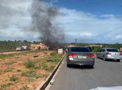 Moradores do Benedito Bentes interditam Ecovia Norte para reclamar de falta de energia