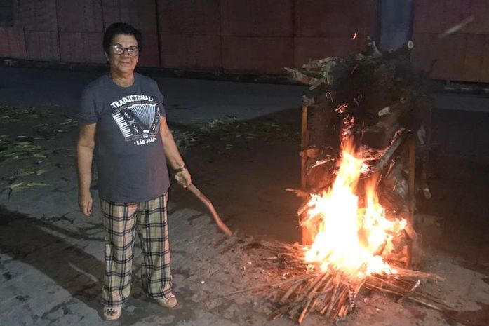 Dona Jozete, de 69 anos, moradora do Pilar