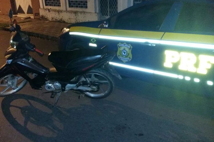 Motocicleta recuperada