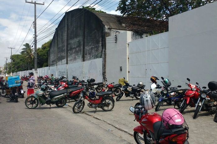 Protesto dos condutores de "Cinquentinhas"