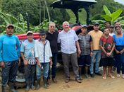 Alfredo Gaspar entrega maquinário agrícola e fortalece diálogo com a população de União e Murici