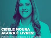 Deputada estadual Cibele Moura é a nova integrante do Livres: “A liberdade é minha bandeira”
