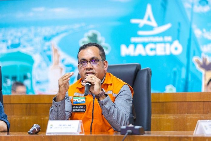 Coordenador da Defesa Civil Municipal, Abelardo Nobre