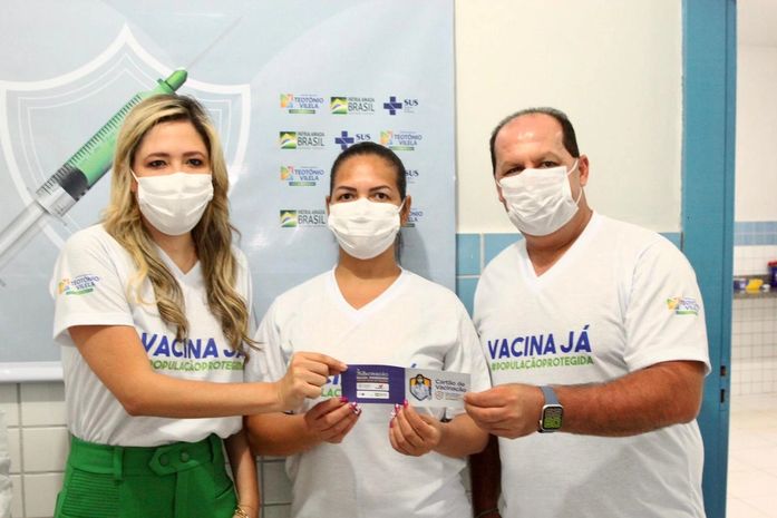 COVID-19: Prefeitura de Teotônio Vilela inicia imunização de profissionais da Saúde