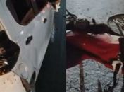 Motociclista sofre fratura após colisão entre carro e moto na parte alta de Maceió