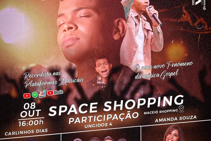 Cantor Jessé Aguiar apresenta turnê Alívio em Maceió