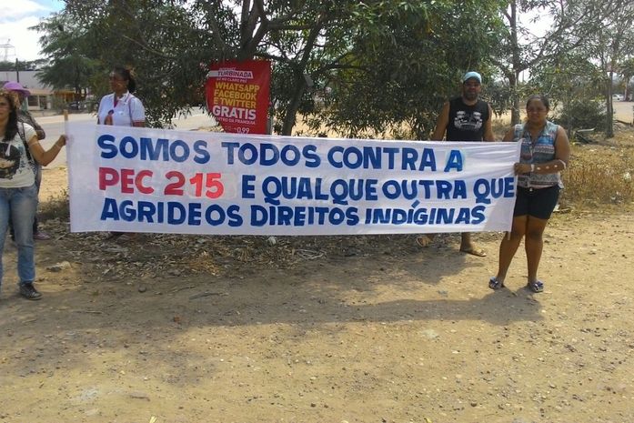 Protesto dos Índios