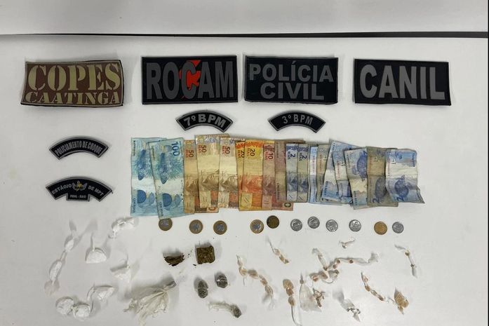 Jovem é preso em flagrante durante operação contra crime organizado em Santana do Ipanema