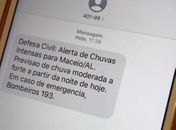 Cadastre e receba alertas de Defesa Civil por mensagem de SMS