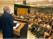 Temer, em palestra sobre governança e governabilidade