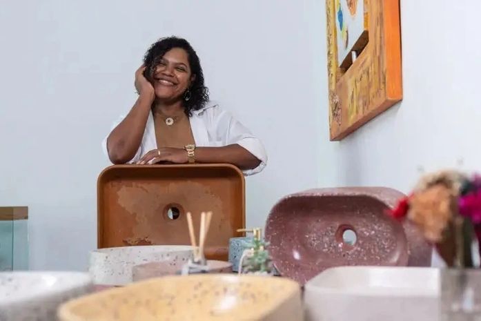 Empreendedora de Maceió transforma o concreto em arte e oportunidade
