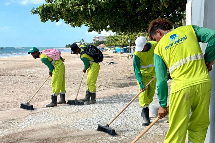 Prefeitura de Maragogi intensifica organização da orla para o Carnaval 2026