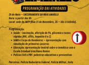 Maio Amarelo: secretarias trabalham educação no trânsito e prevenção de acidentes, em Palmeira