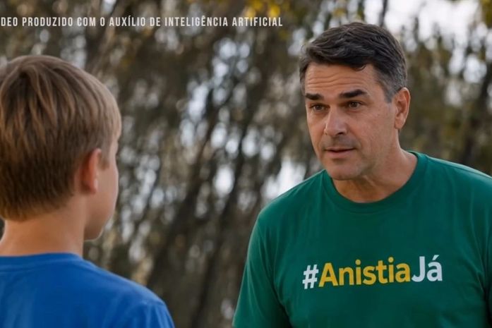 Você, hoje, conversando com você quando criança. E a inteligência artificial na política