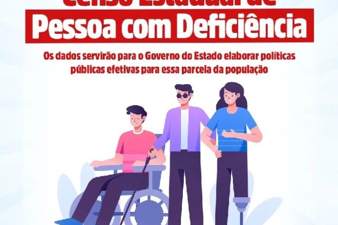 Secretaria Estadual da Cidadania realiza Censo da Pessoa com Deficiência
