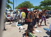 Acusados de tráfico de drogas  são presos  na orla da Pajuçara