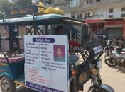 Motorista faz anúncio em busca de noiva em veículo que dirige: "Está faltando mulher na sociedade"