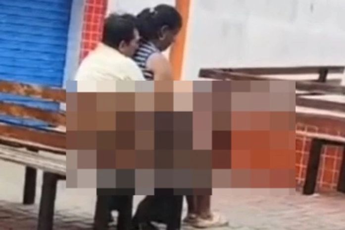 Casal é flagrado fazendo sexo em praça no interior de AL; PC investiga