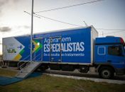 Agora Tem Especialistas: Ministério da Saúde do Governo do Brasil lança em União dos Palmares (AL) carreta de saúde da mulher para diagnóstico precoce de câncer de mama e do colo do útero    