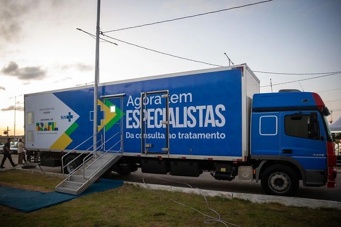 Agora Tem Especialistas: Ministério da Saúde do Governo do Brasil lança em União dos Palmares (AL) carreta de saúde da mulher para diagnóstico precoce de câncer de mama e do colo do útero