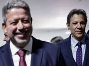 Após reunião, Haddad diz que Lira está “animado e confiante” para votação do marco fiscal nesta semana