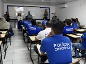 Peritos médicos legais e odontolegistas participam de instrução de tiro