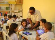 Programa Flui: Alunos deodorenses iniciam atividades com tablets nas escolas municipais