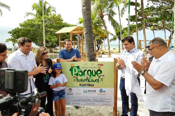 Prefeitura entrega sexto Parque Infantil Sustentável de Maceió