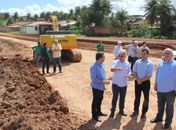 Vice-prefeito Yale vistoria obras da duplicação da AL-110