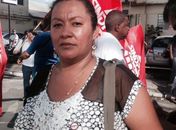 Rilda Alves, presidente da CUT