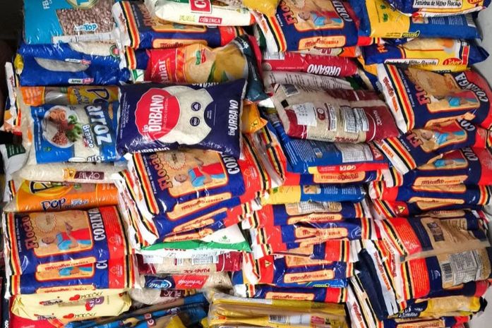 Alimentos arrecadados na Paixão de Cristo de Arapiraca beneficiam famílias atendidas pelo Mesa Brasil