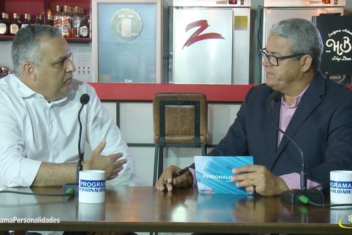 Programa Personalidades entrevista Alfredo Gaspar, secretário de Segurança Pública de Alagoas