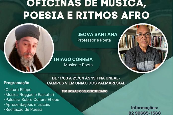 Projeto Tradição Coletiva na Uneal - Campus V: Celebrando a Cultura Etíope, Música Reggae e Rastafari