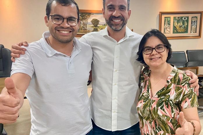 Deputado Estadual Gilvan Filho, junto com Gilvânia Barros reforçam apoio ao Governador Paulo Dantas.