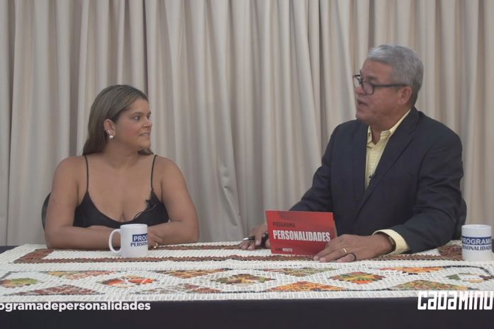 Programa Personalidades entrevista Marcela Vilela, diretora do jornal Alagoas na Mídia