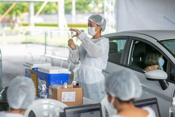 Vacinação na capital