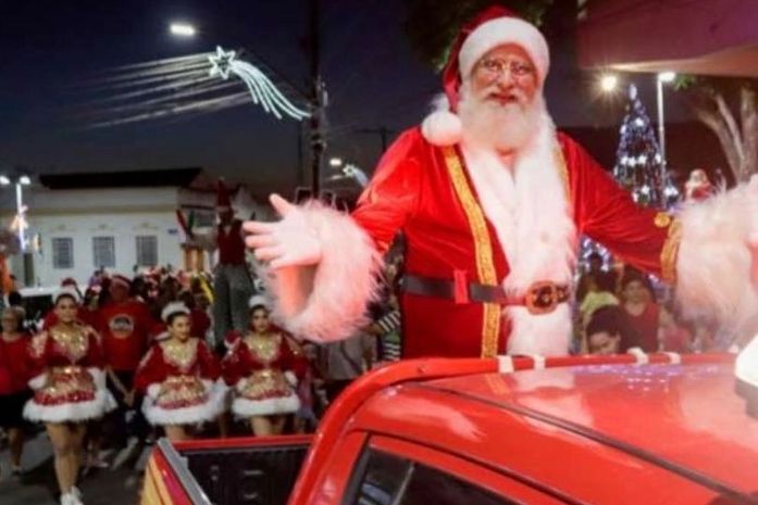 Parada Natalina de Palmeira acontece nesta terça (12); papai Noel também desfila pelas ruas da cidade