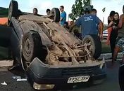 Acidente aconteceu próximo a um shopping.