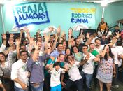 Rodrigo inaugura Casa Reaja Maceió e reúne apoiadores
