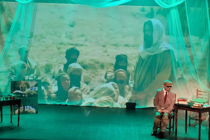 Espetáculo teatral "Chico Xavier em pessoa" será apresentado no Teatro Deodoro