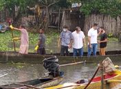 Operação Gari Pescador tira 30 toneladas 
de lama, lixo e baronesa da Laguna Manguaba