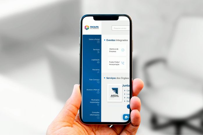 Facilita Alagoas é a interface da Rede Nacional para a Simplificação do Registro e da Legalização de Empresas e Negócios